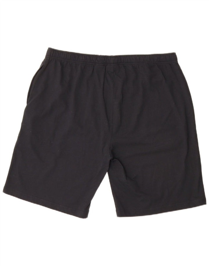 Fila Herren Sport Shorts 2XL Navy Blau Baumwolle