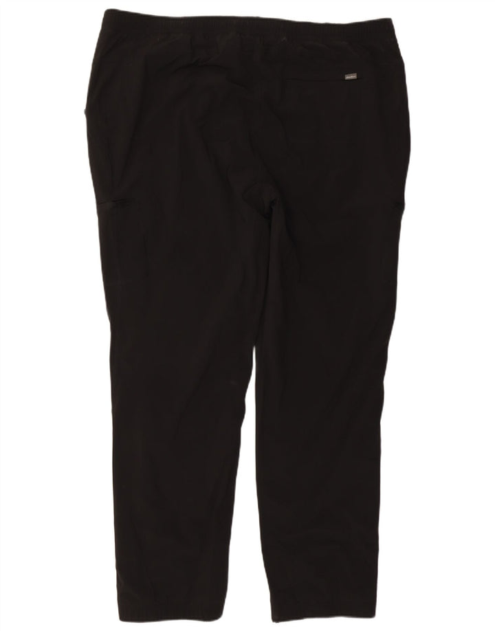 EDDIE BAUER Damen Cargo-Trainingshose US 22 3XL Schwarz Polyester
