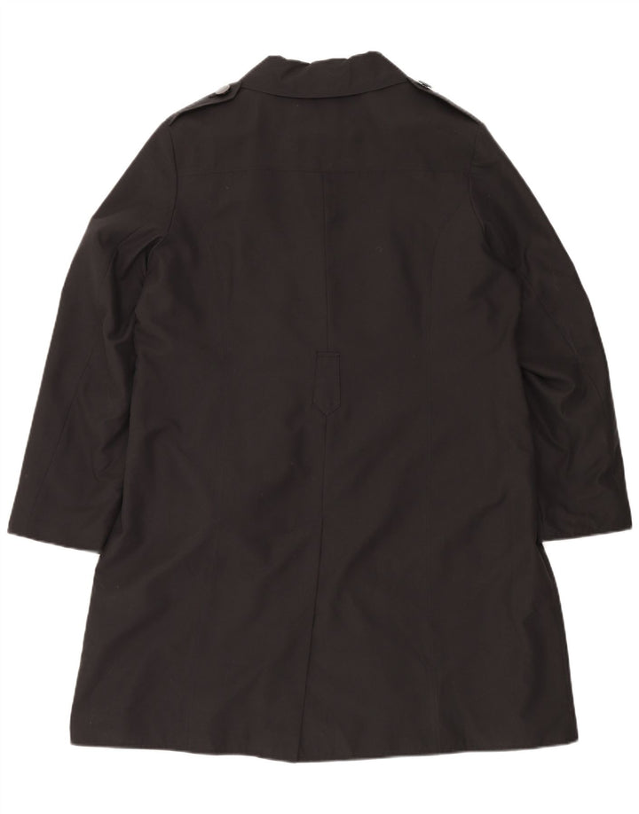 Marks & Spencer Damen Trenchcoat UK 20 2XL Schwarz Polyester