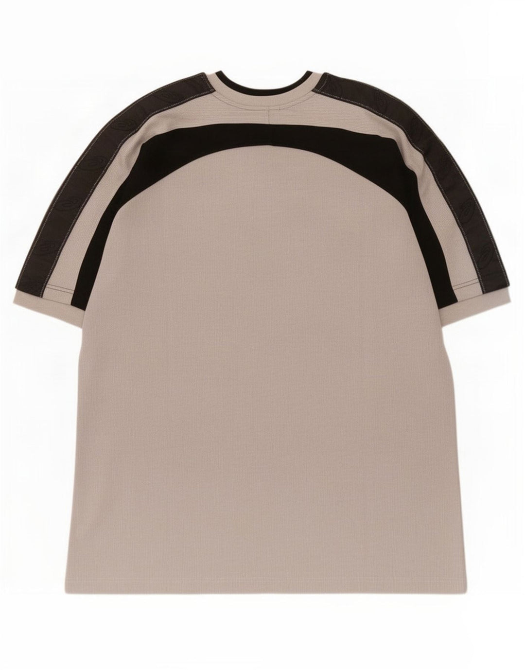 Asics Herren T-Shirt Top Large Grau Colourblock Baumwolle