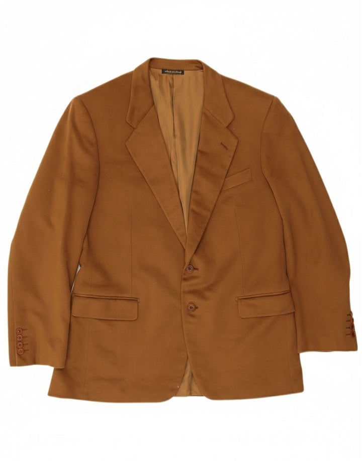 Pal Zileri Herren-Blazer mit 2 Knöpfen, IT 50, groß, Beige, Kaschmir