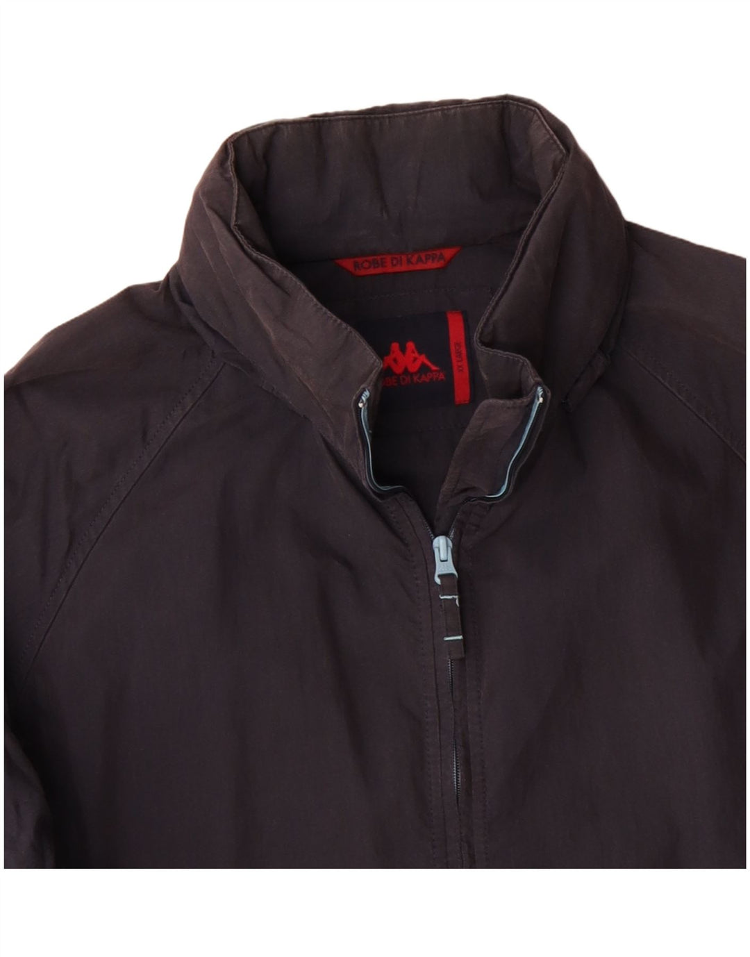 Kappa Herren Bomberjacke UK 44 2XL Marineblau Baumwolle