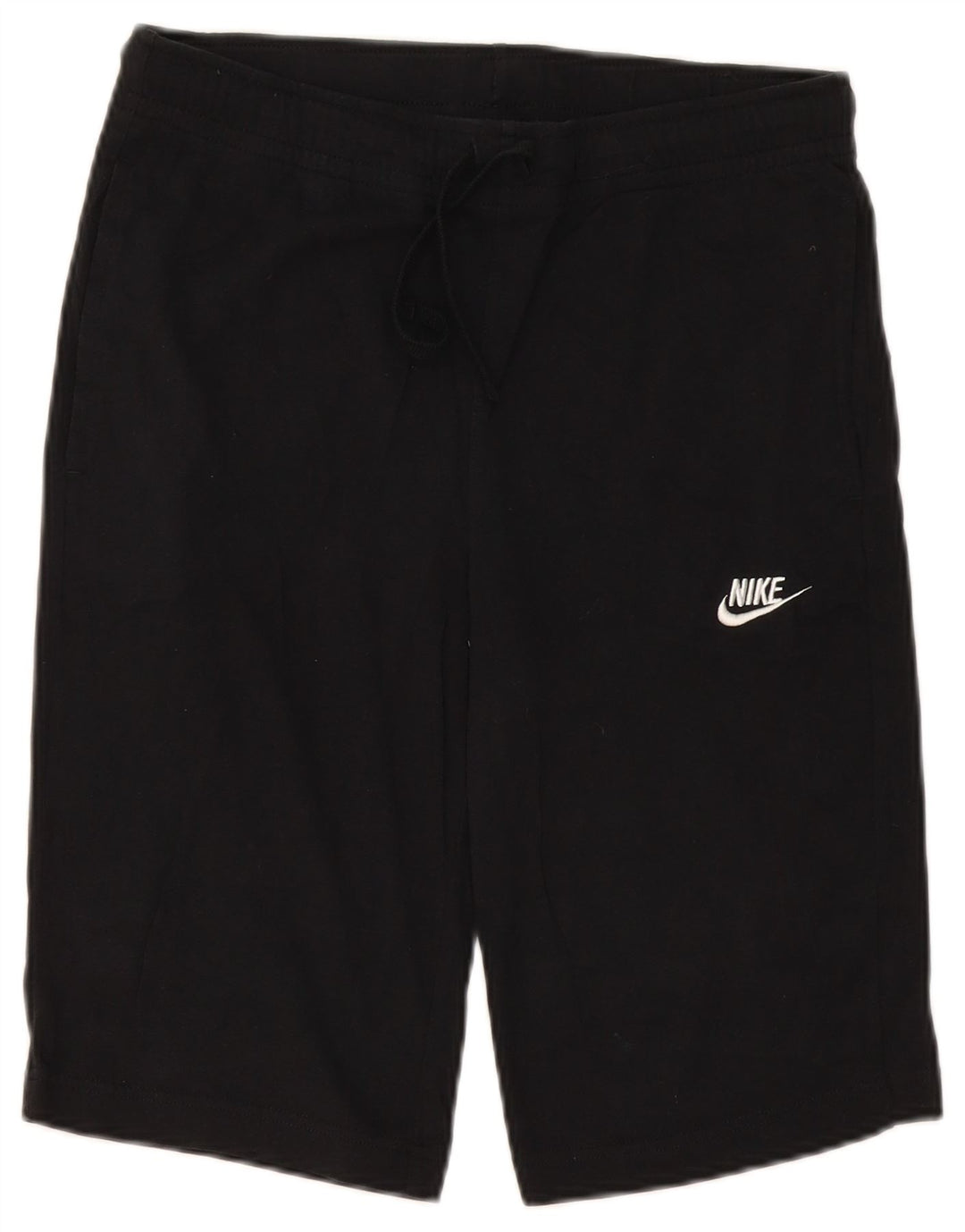 Nike Herren-Sportshorts, Größe S, schwarze Baumwolle