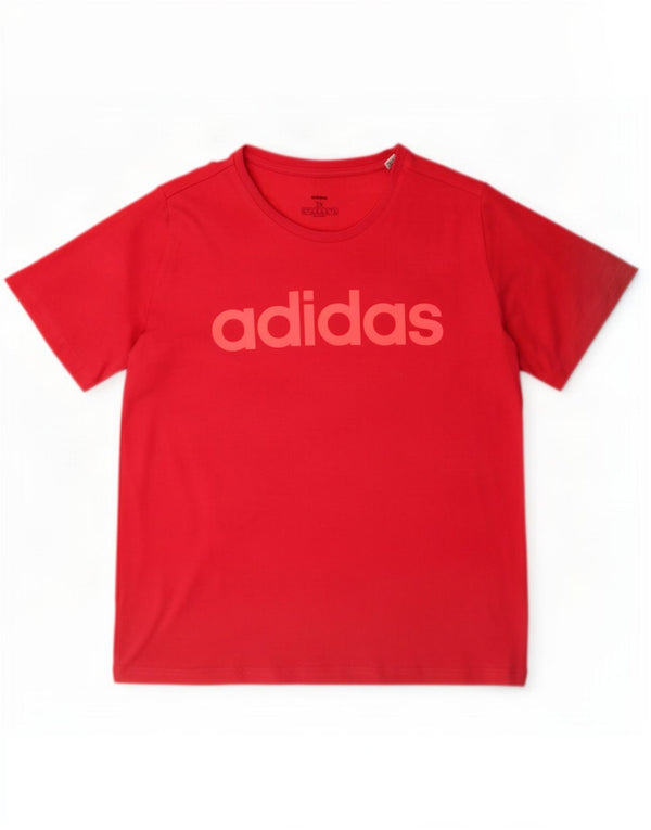 Adidas Damen Graphic T-Shirt Top UK 28/30 3XL Rosa