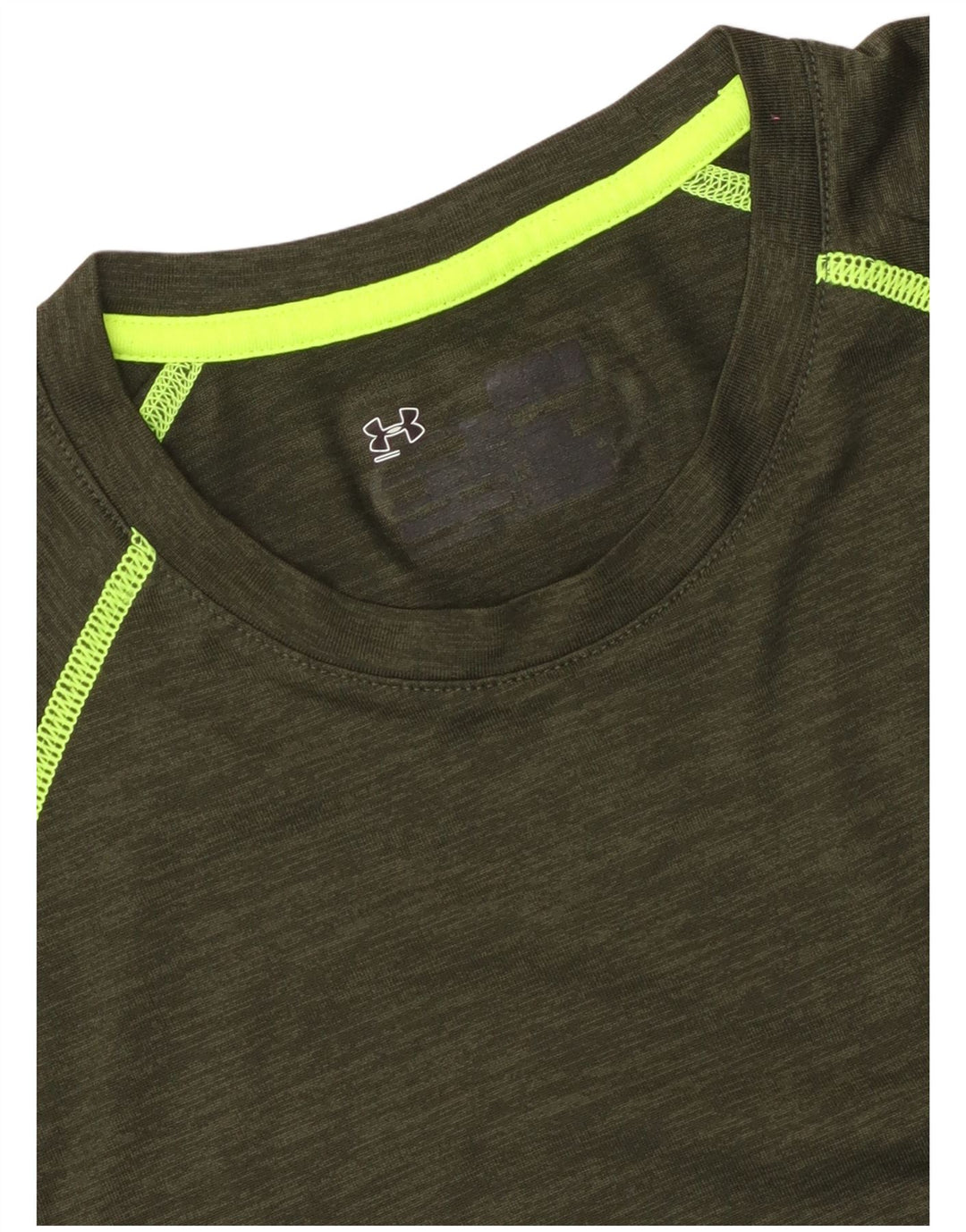UNDER ARMOUR Herren T-Shirt Top Large Khaki Gefleckt