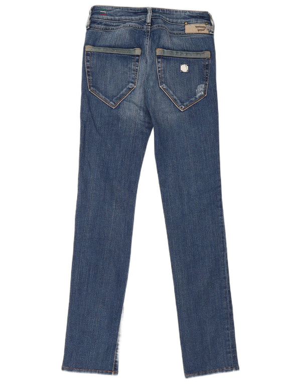 Diesel Damen Clush Slim Jeans W24 L32 Blaue Baumwolle