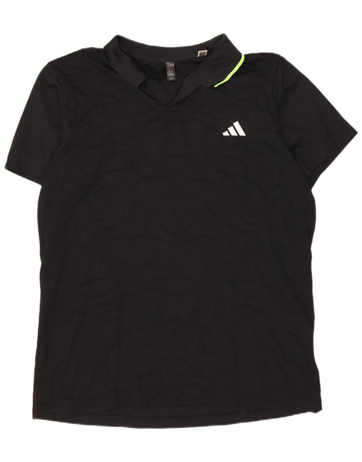 Adidas Herren Aeroready Poloshirt XL Schwarz Polyester