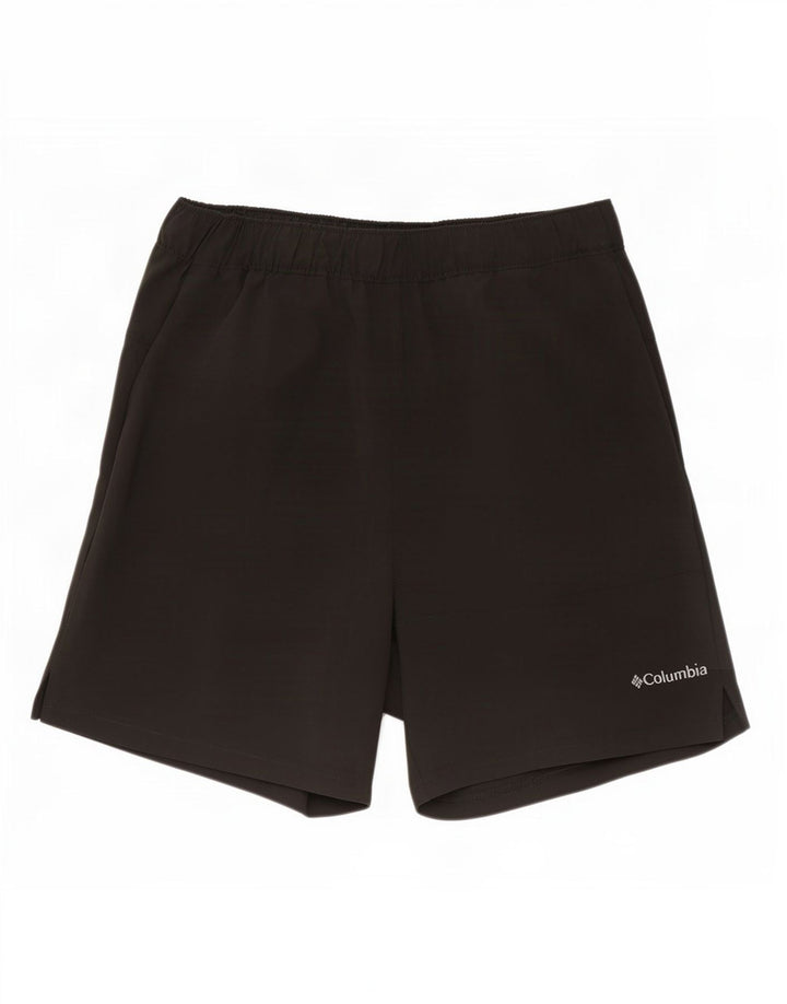Columbia Herren-Sportshorts, groß, aus schwarzem Polyester