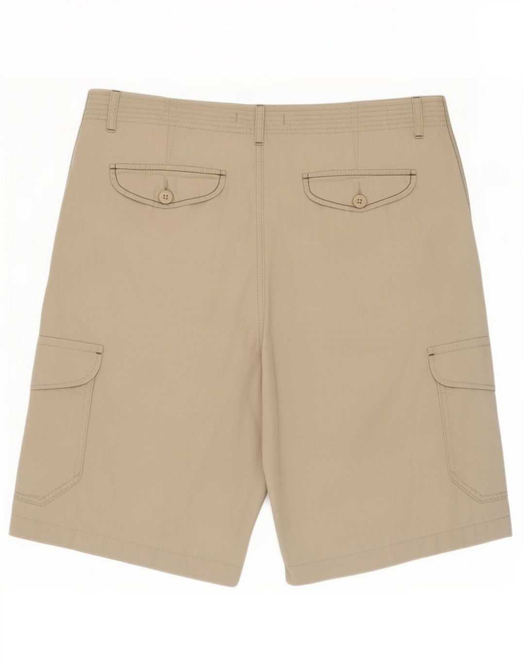 Marks & Spencer Herren-Cargoshorts, Größe L, W34, Beige, Baumwolle