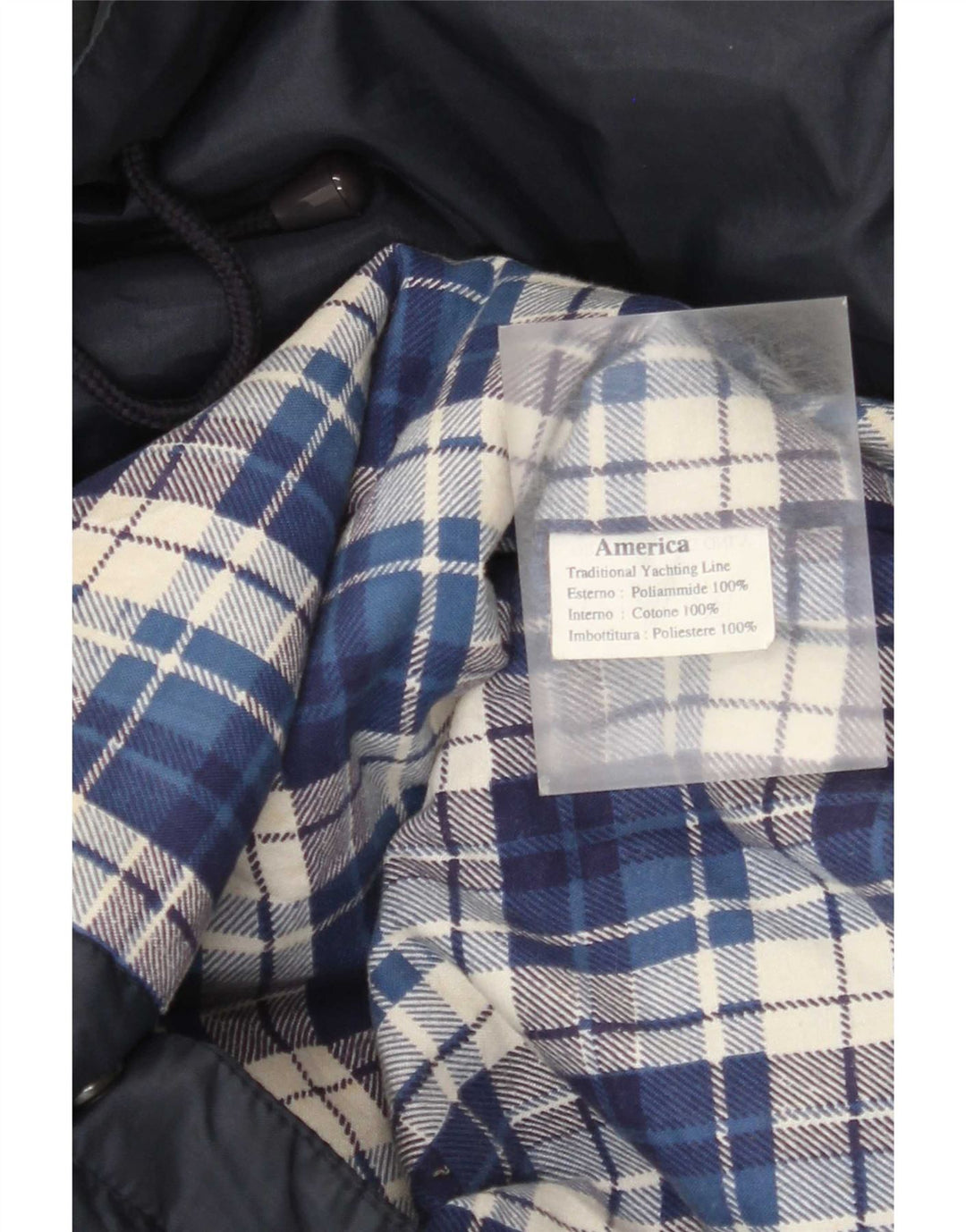 America Herren-Windbreaker-Jacke, UK 42, XL, Marineblau, Polyester