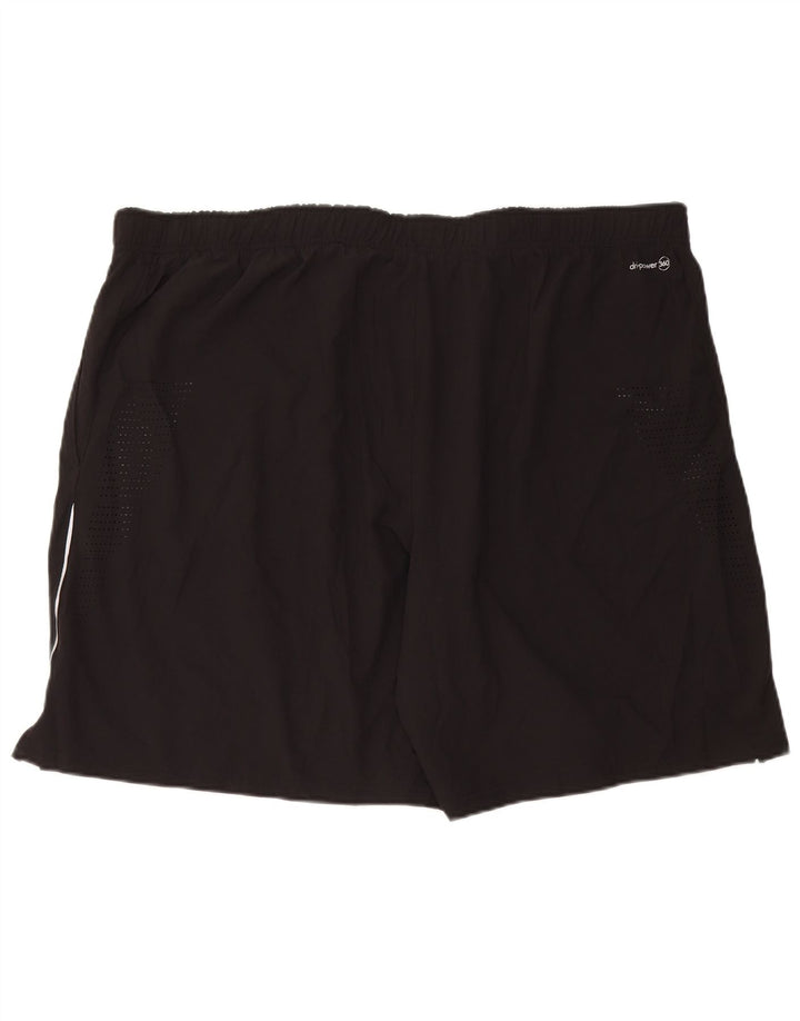 RUSSELL ATHLETIC Herren Dri-Power Sport Shorts 2XL Schwarz Polyester