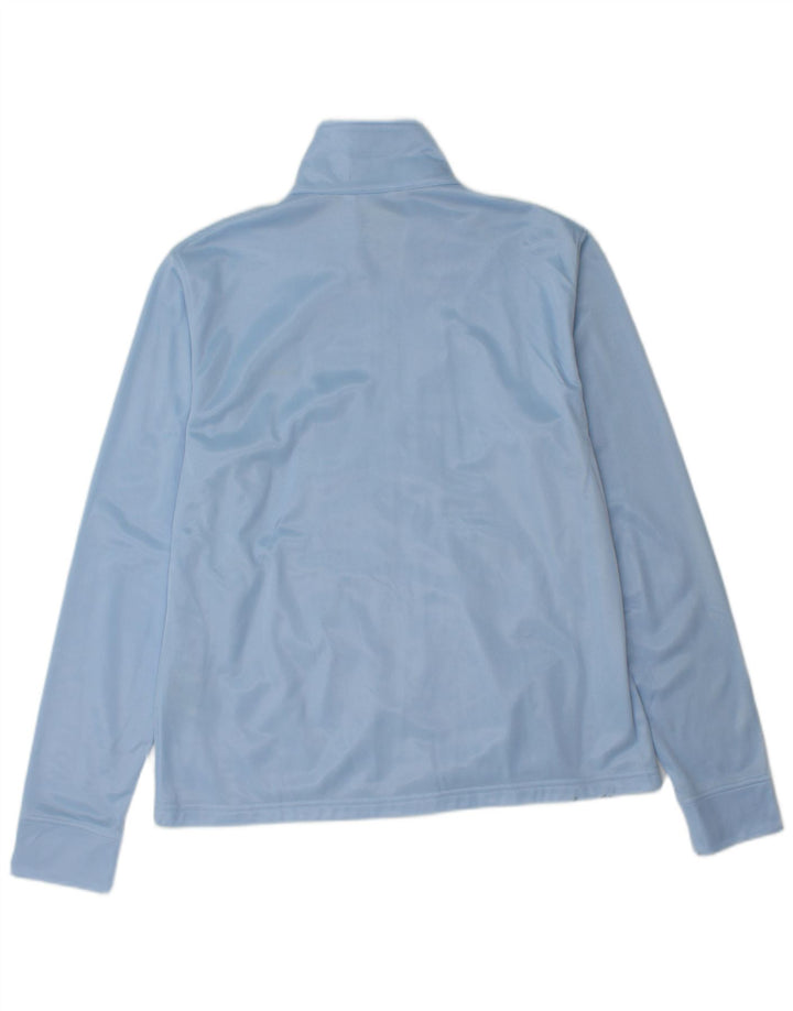 Diadora Damen-Trainingsanzug-Oberteiljacke UK 18 XL Blaues Polyester