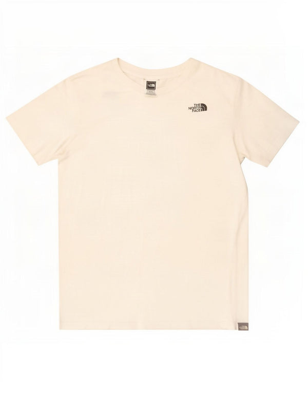 The North Face T-Shirt-Oberteil für Jungen, 14–15 Jahre, XL, weiße Baumwolle