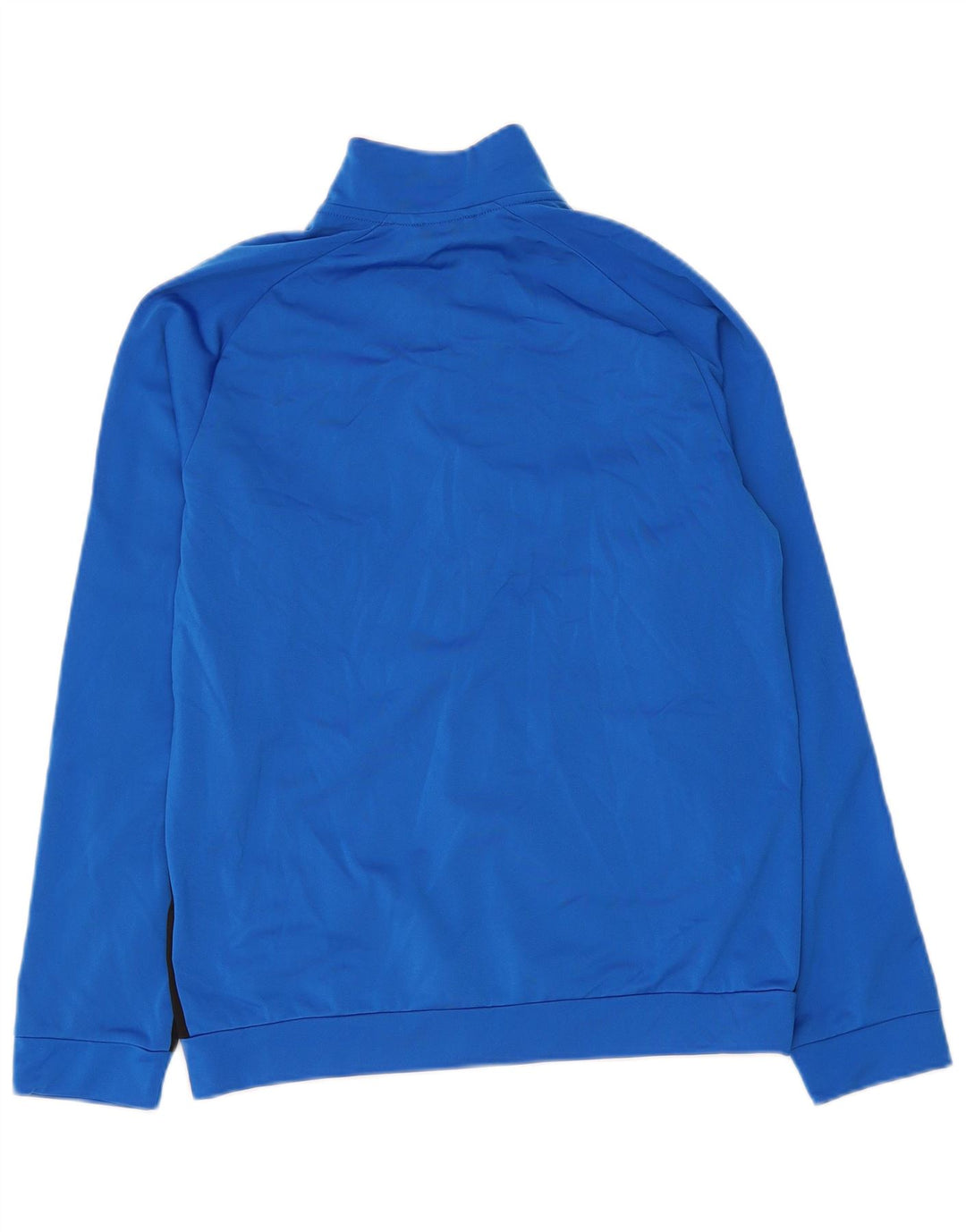 Puma Jungen Grafik-Trainingsanzug-Top-Jacke, 13–14 Jahre, blaues Farbblockdesign