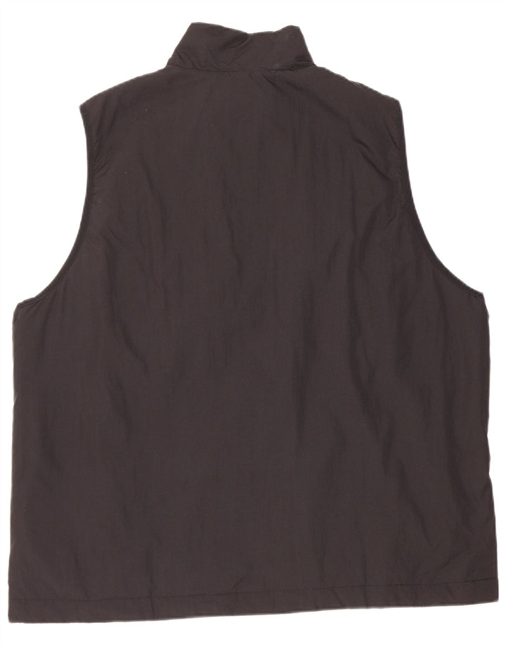 Adidas Herren Utility Gilet UK 40 Large Schwarz Nylon