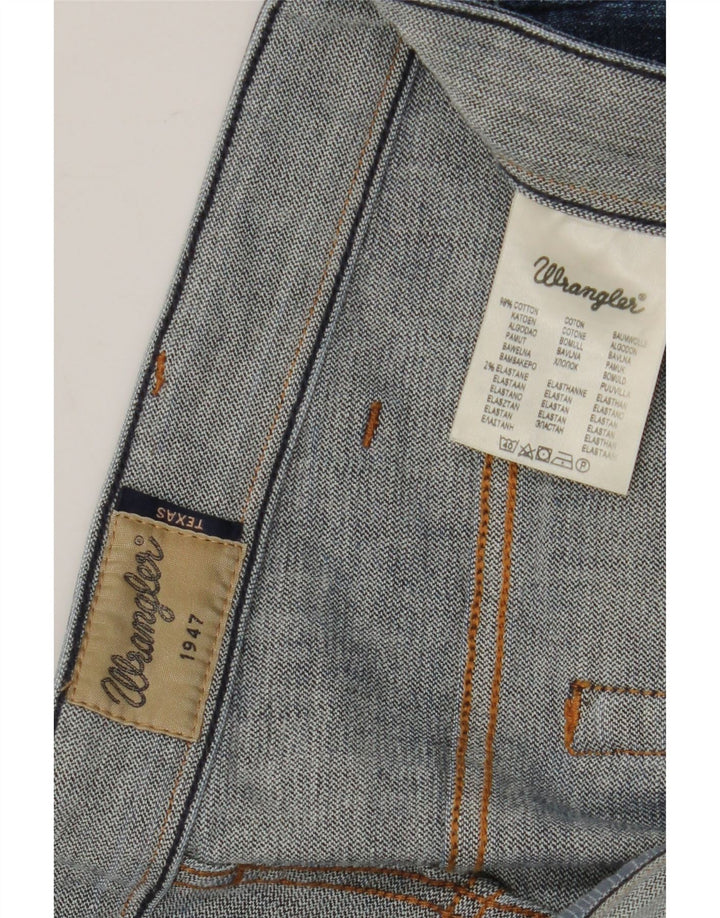 Wrangler Herren Texas Straight Jeans W40 L34 Blaue Baumwolle