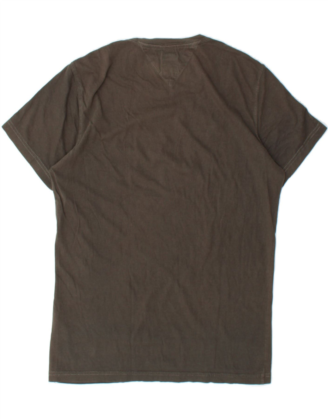 TOMMY HILFIGER Mens Graphic T-Shirt Top Medium Grey Cotton Vintage Tommy Hilfiger and Second-Hand Tommy Hilfiger from Messina Hembry 