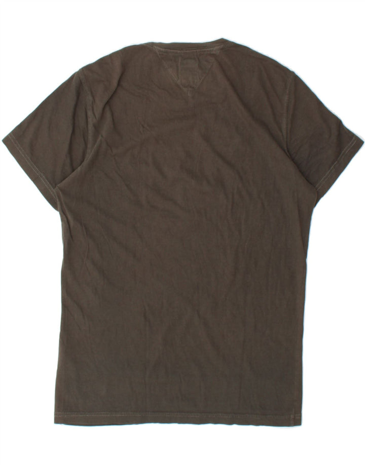 TOMMY HILFIGER Mens Graphic T-Shirt Top Medium Grey Cotton Vintage Tommy Hilfiger and Second-Hand Tommy Hilfiger from Messina Hembry 