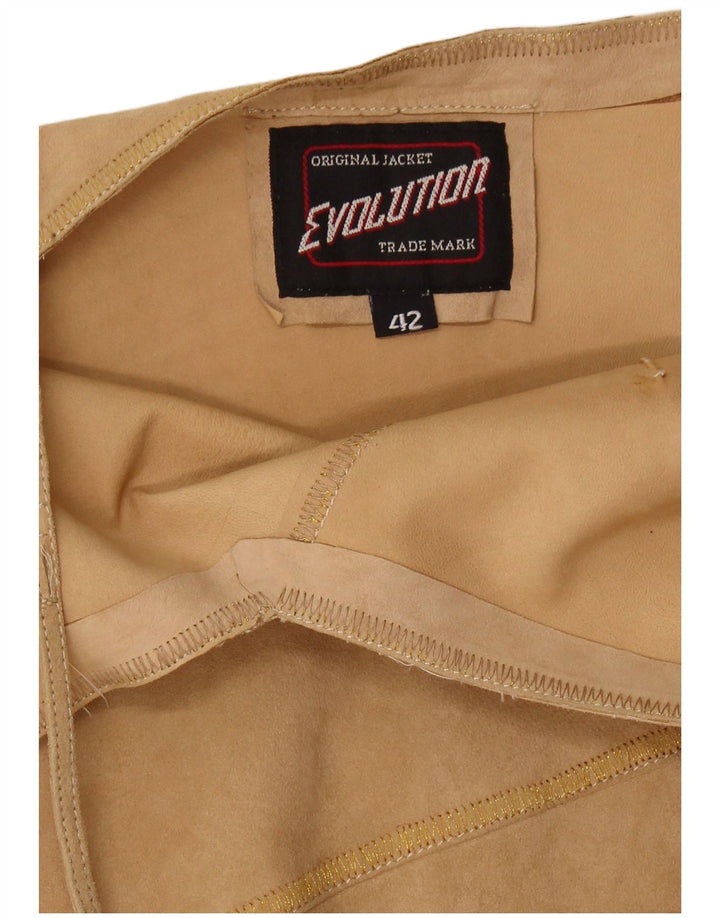 Evolution Damen Wildleder-Slipkleid IT 42 Mittelbeige