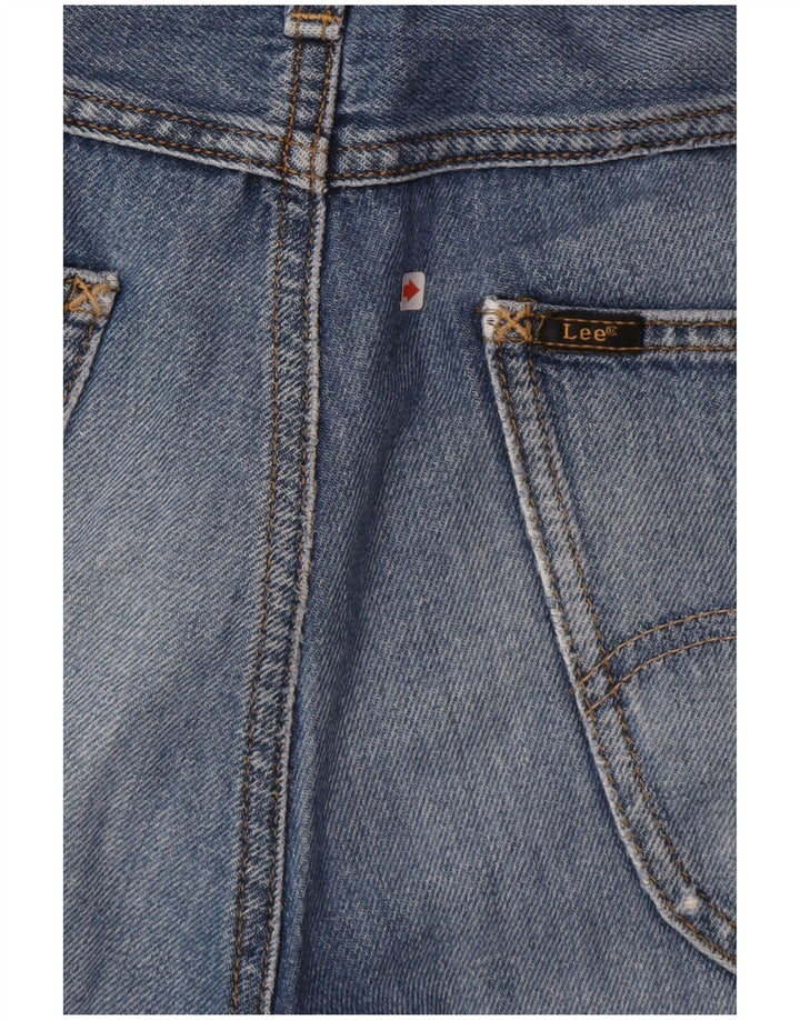 Lee Herren 5-Pocket-Short-Jeansshorts W31 mittelblaue Baumwolle