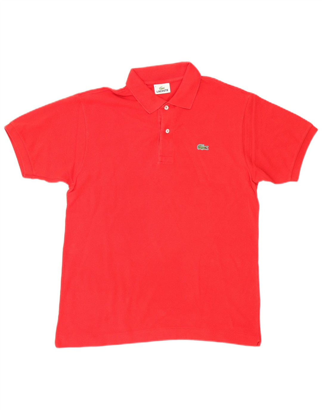 LACOSTE Herren-Poloshirt, Größe 4, mittelrot