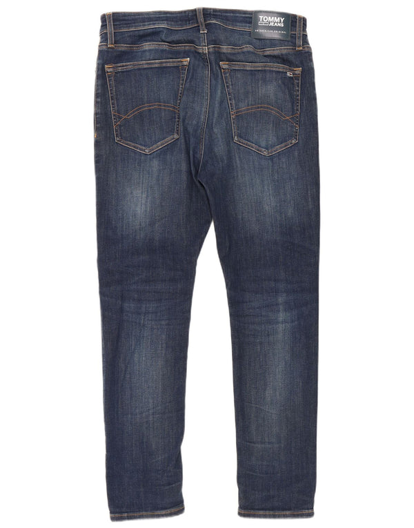 Tommy Hilfiger Herren Ryan Skinny Jeans W34 L30 Marineblau Baumwolle
