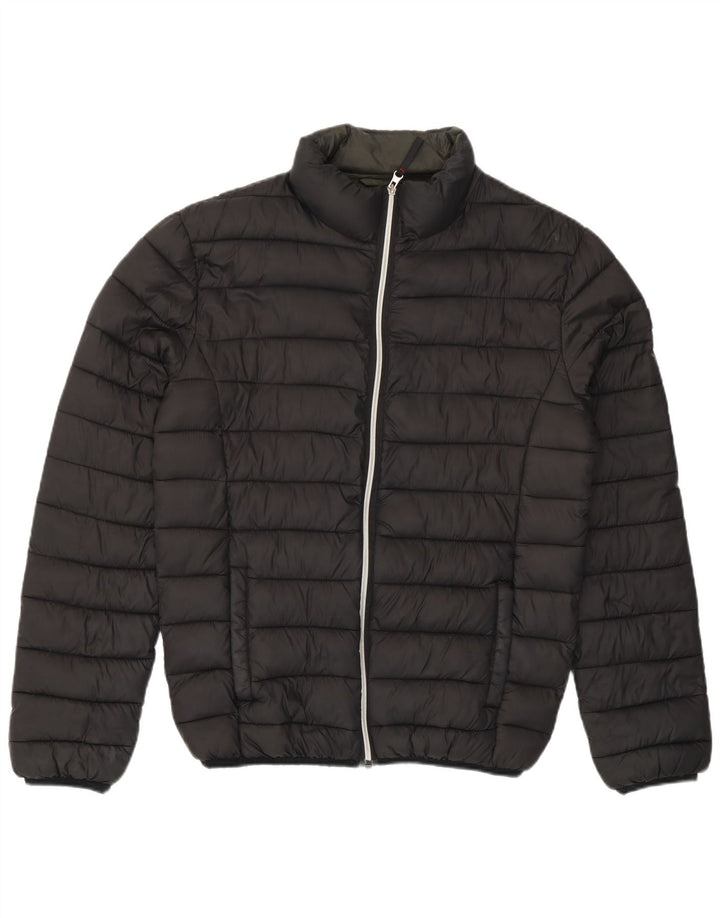 883 Police gepolsterte Herrenjacke, UK 38, Mittelschwarzes Nylon
