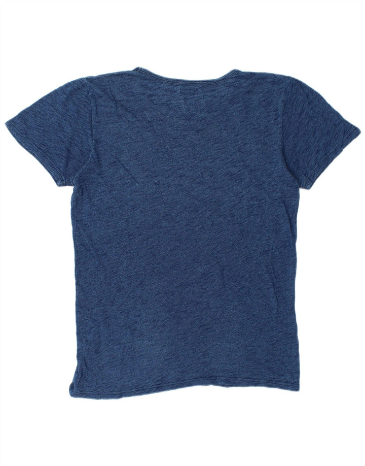 Rifle Herren-T-Shirt mit Grafik, mittelgroß, marineblau meliert