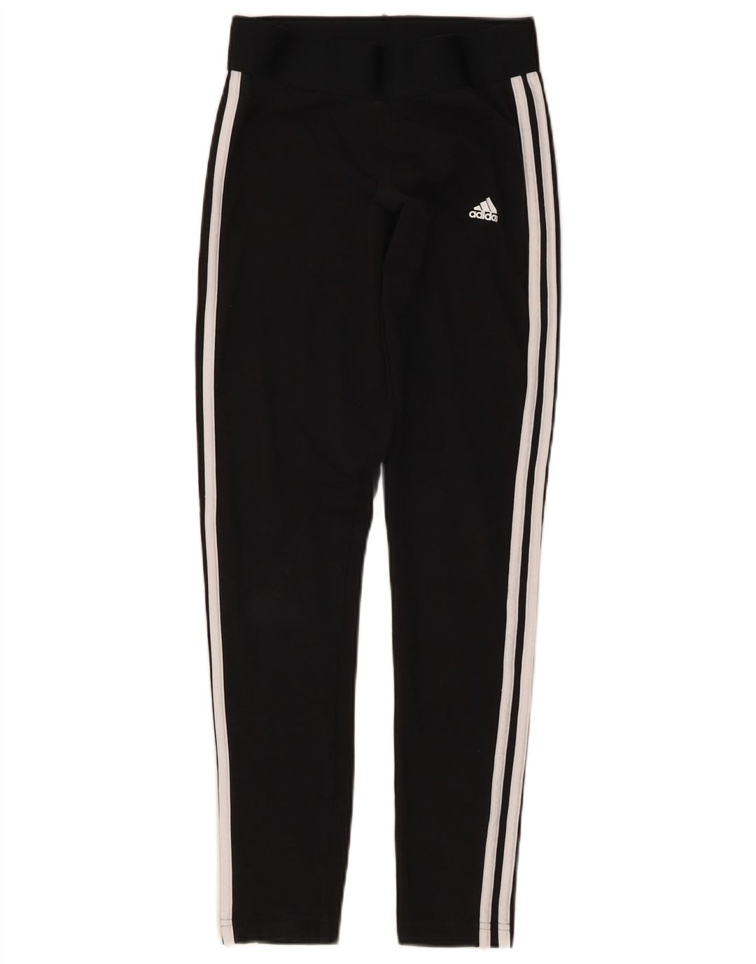 ADIDAS Damen Leggings UK 8/10 Small Schwarz