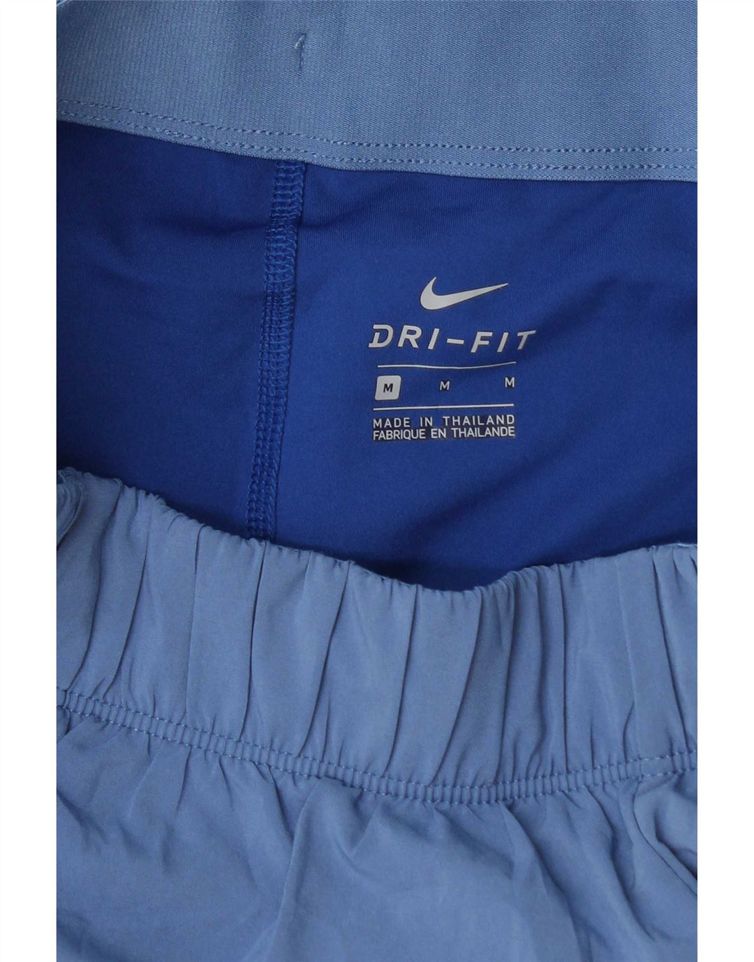 Nike Damen Dri Fit Sport Shorts UK 12 Mittelblau