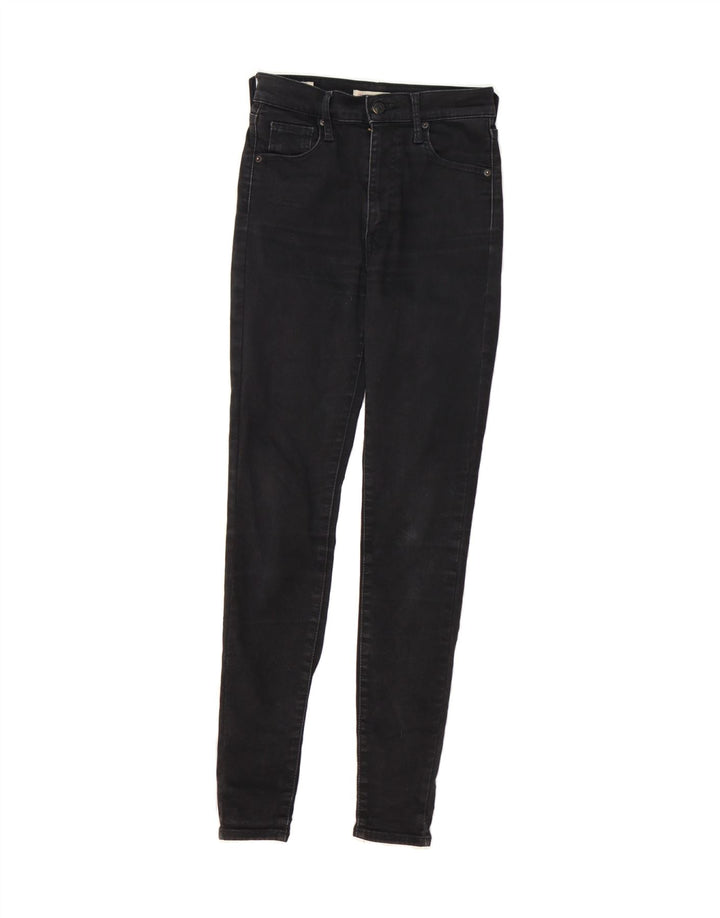 LEVI'S Womens Skinny Jeans W26 L30 Black Cotton Vintage Levi's and Second-Hand Levi's from Messina Hembry 