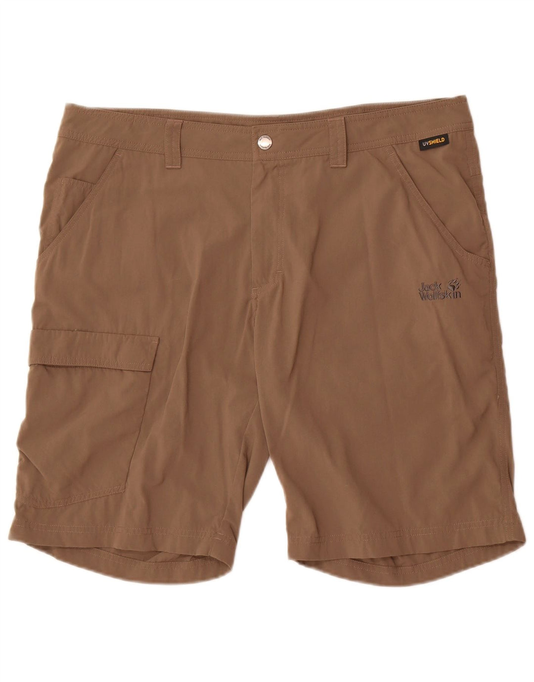 Jack & Jones Herren Cargoshorts W40 XL Braun Polyamid