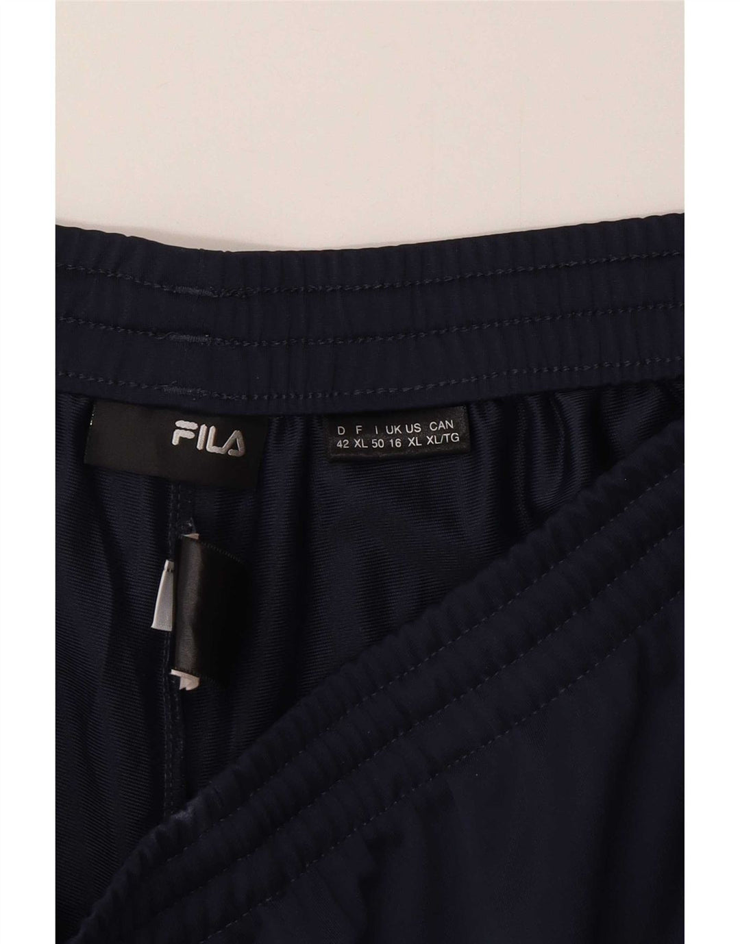 Fila Damen-Trainingshose, UK 44, Größe L, Marineblau, Polyester