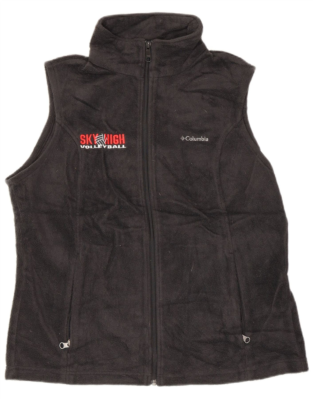 Columbia Herren-Fleeceweste mit Grafik, UK 40, Größe L, Schwarz, Polyester