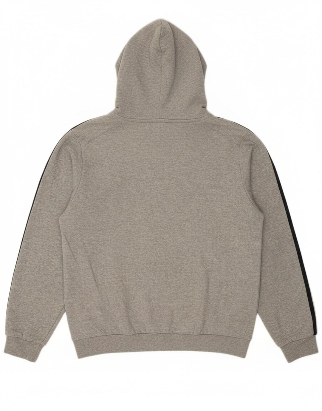 Adidas Herren Kapuzenpullover Mittelgrau gefleckte Baumwolle