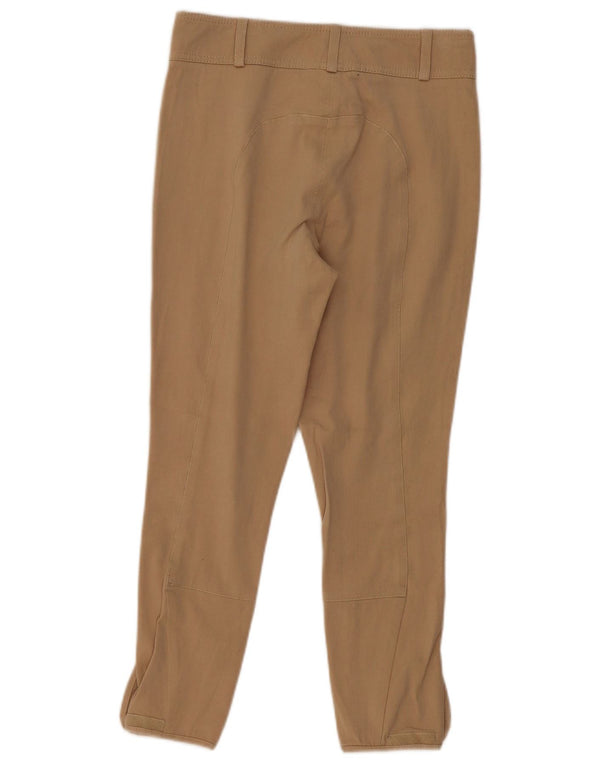 Barbour Damen Slim Casual Hose UK 10 Small W30 L26 Beige Baumwolle