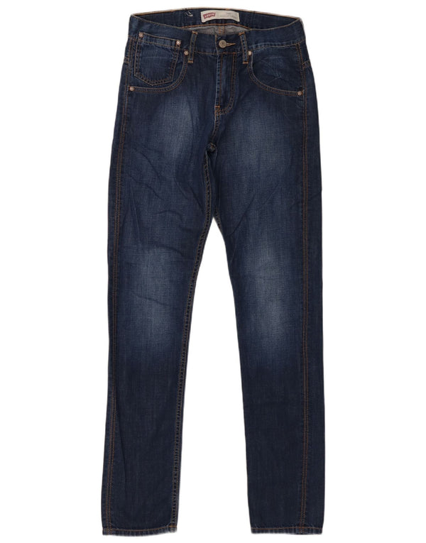 Levi's Jungen 508 Regular Tapered Jeans 15–16 Jahre W28 L31 Marineblaue Baumwolle