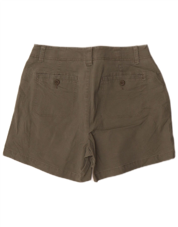 Dockers Damen Cargoshorts US 8 Medium W30 Khaki Baumwolle