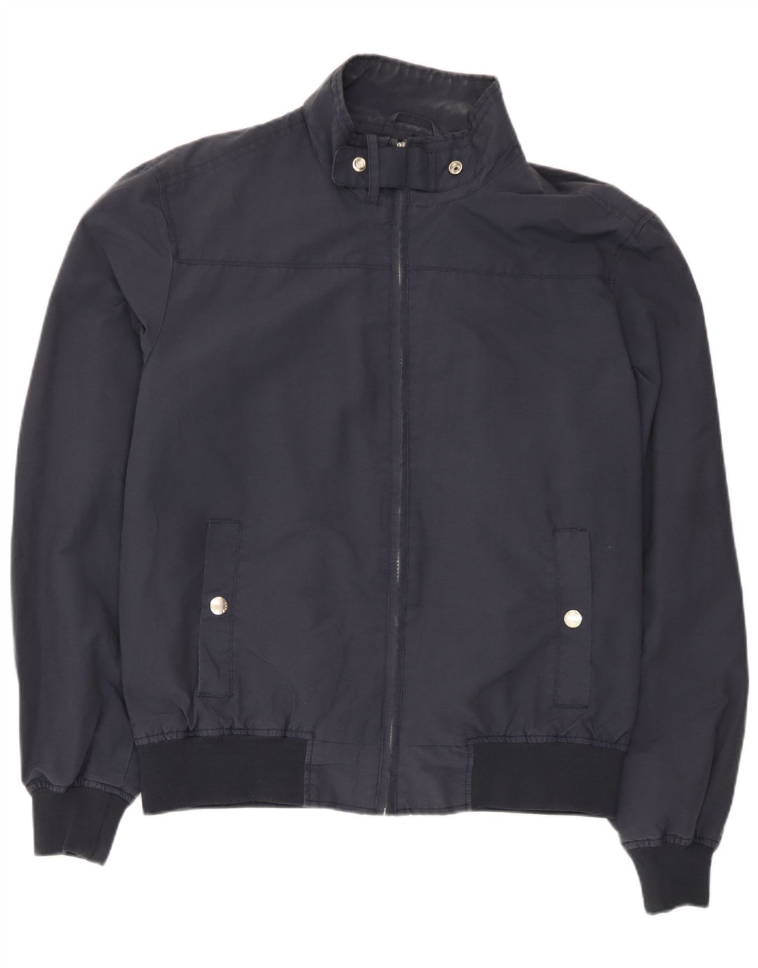 Refrigue Herren Bomberjacke UK 42 XL Marineblaues Nylon