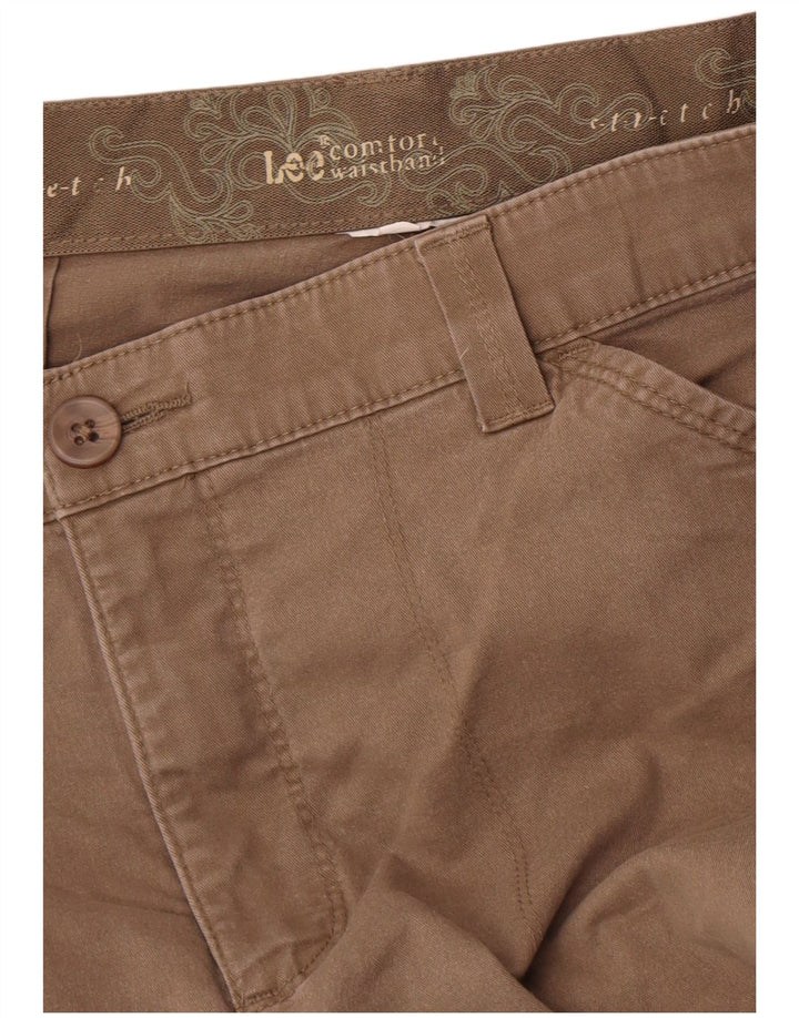 Lee Damen gerade Cargohose W31 L28 Braun