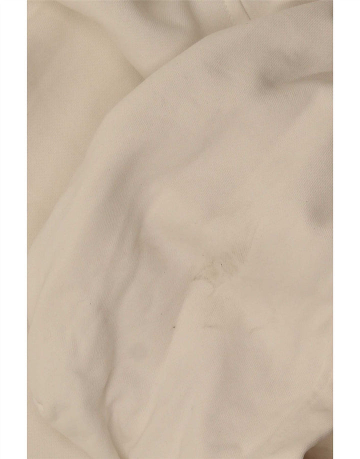 Champion Herren-Kapuzenpullover mit Grafik, Größe L, Weiß
