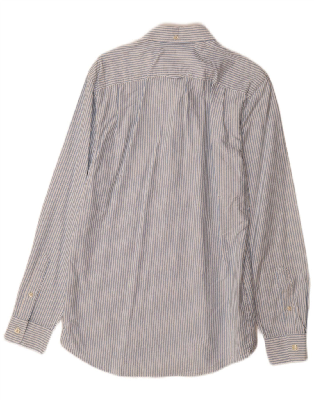 Jack Wills Herrenhemd aus Baumwolle, klein, blau, Nadelstreifen