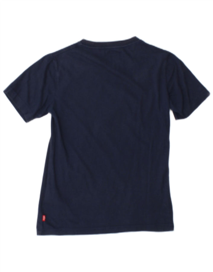 Levi's T-Shirt mit Grafik für Jungen, 9–10 Jahre, marineblaue Baumwolle