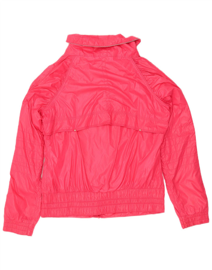 REEBOK Damen-Trainingsanzug-Top-Jacke, UK 14, Mittelrosa, Polyester