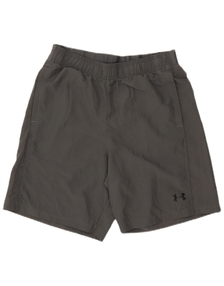 Under Armour Herren Heat Gear Graphic Sportshorts Mittelgrau