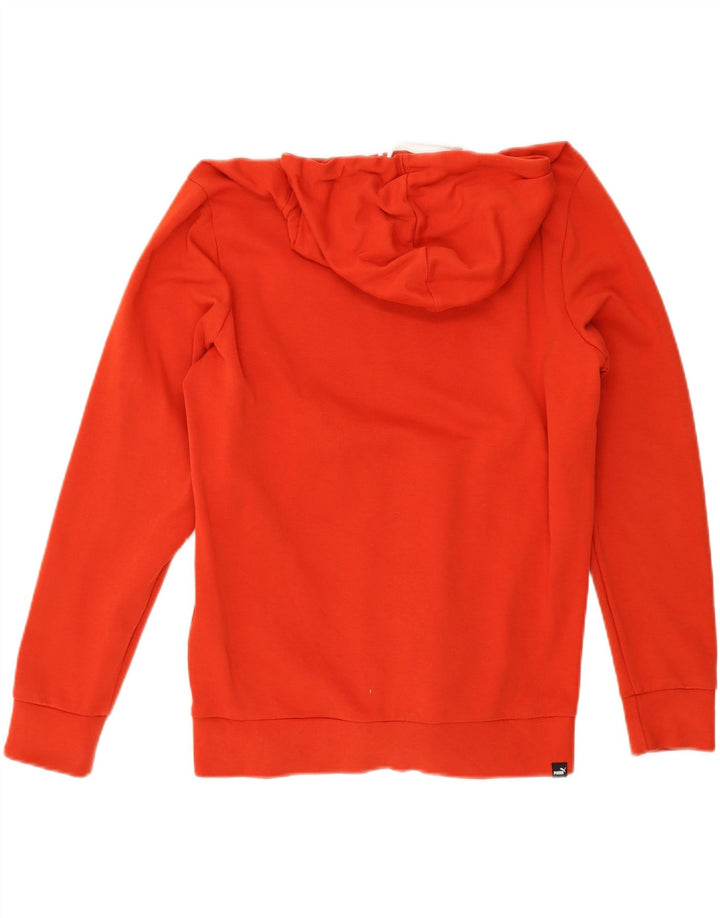 PUMA Mens Hoodie Jumper Medium Red Vintage Puma and Second-Hand Puma from Messina Hembry 