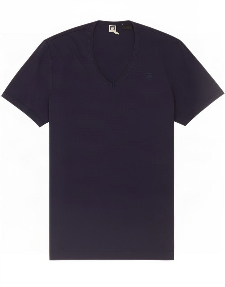 G-Star Herren T-Shirt-Oberteil aus Baumwolle in mittlerem Marineblau