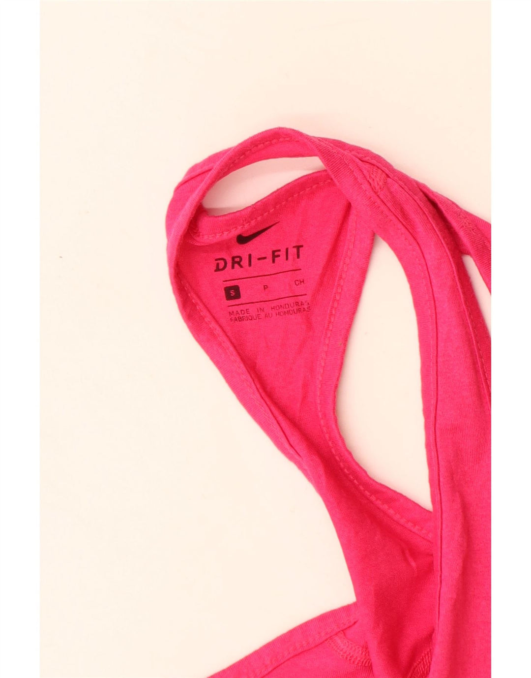 Nike Damen Dri Fit Weste Top UK 8 Small Rosa Polyester