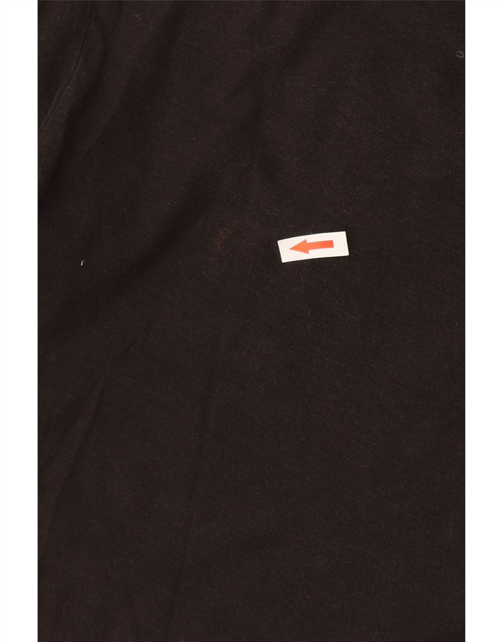 Puma Herren Grafik T-Shirt Top Small Schwarz Baumwolle