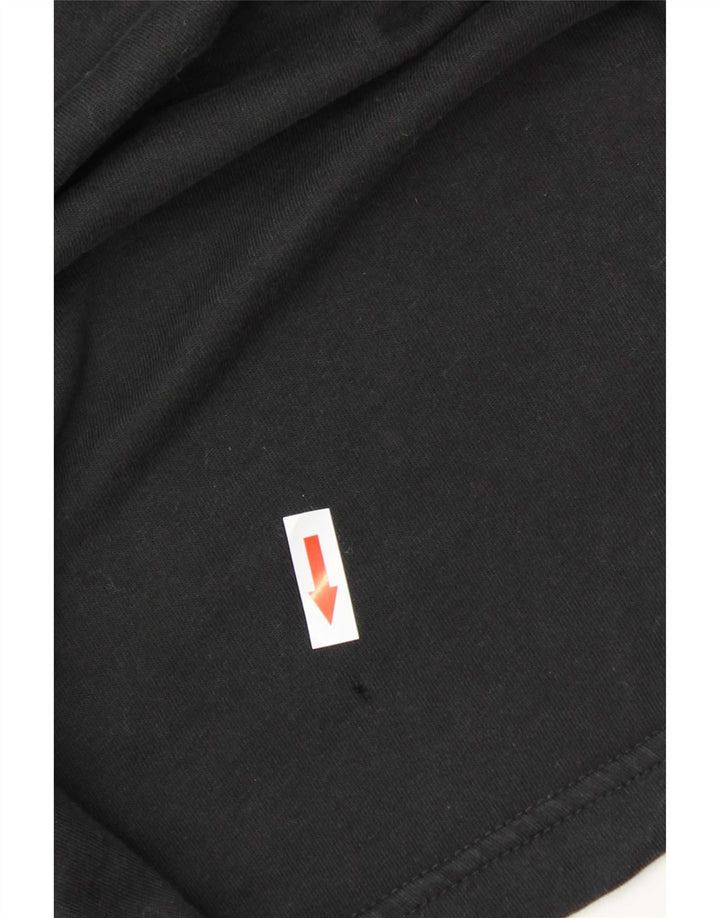 Adidas Herren T-Shirt Top Large Schwarz Baumwolle